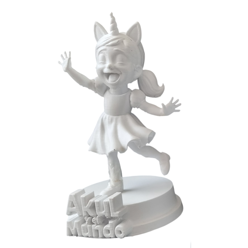 Figuras 3D de la colección “Akul y el Mundo” | Para pintar en familia  – Lukkalia