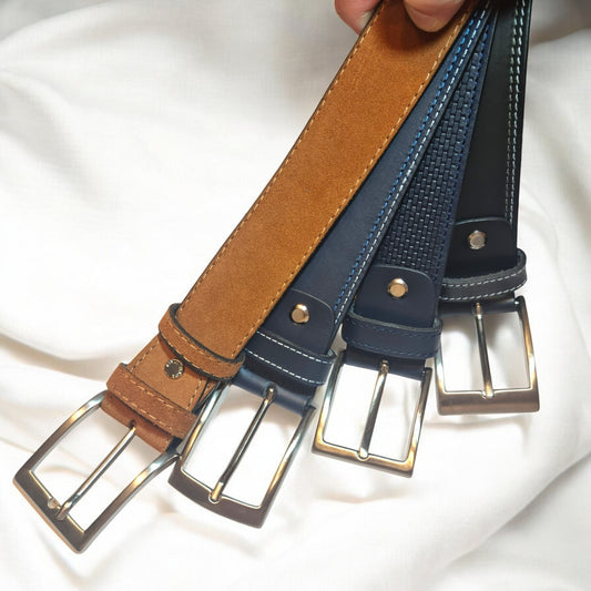 Cinturón hombre cuero 100% Piel para Hombre