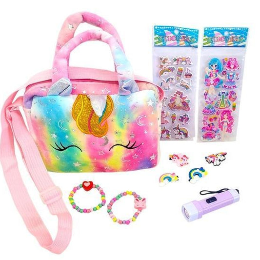 Bolso Bandolera para Niñas con Accesorios