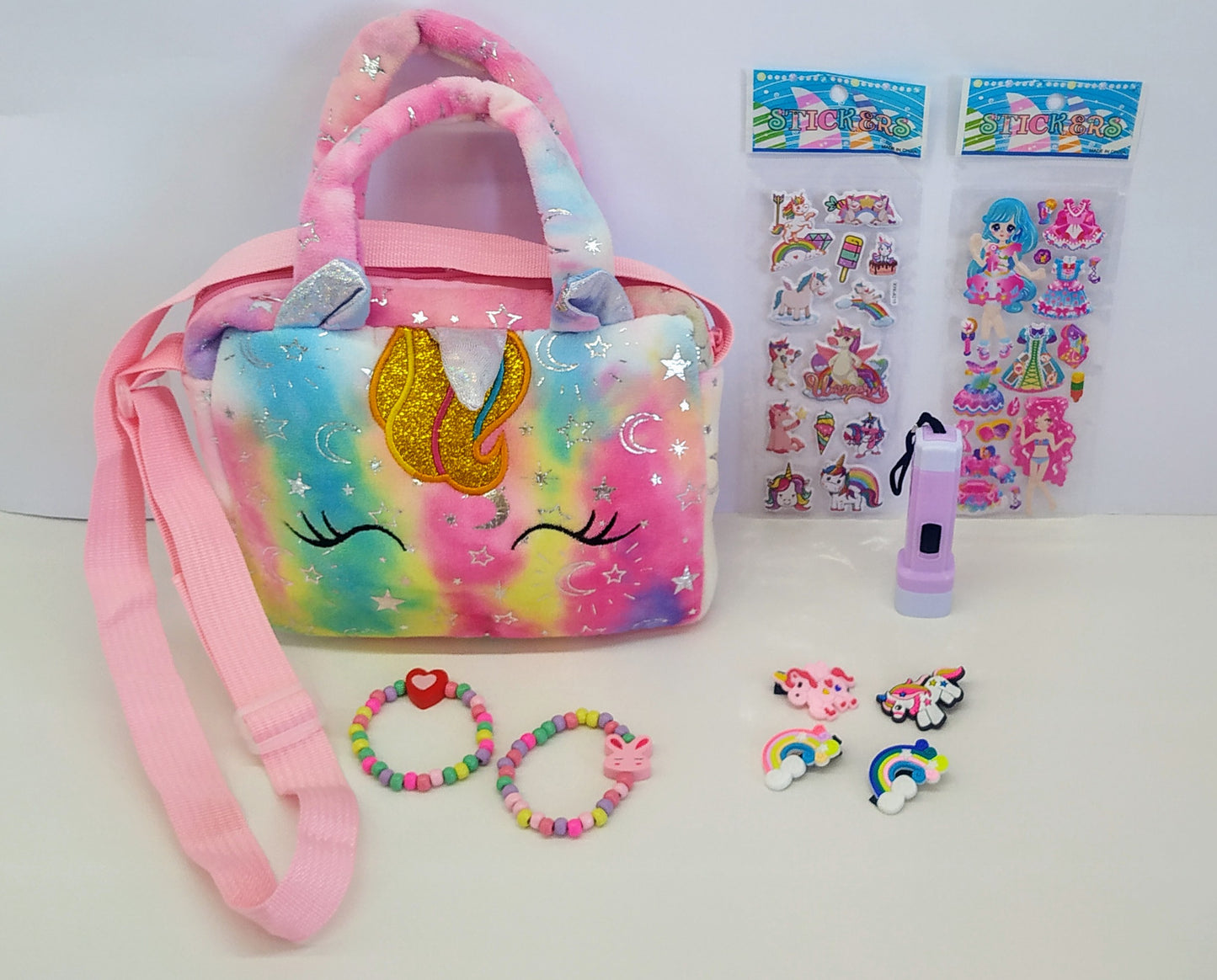 Bolso Bandolera para Niñas con Accesorios