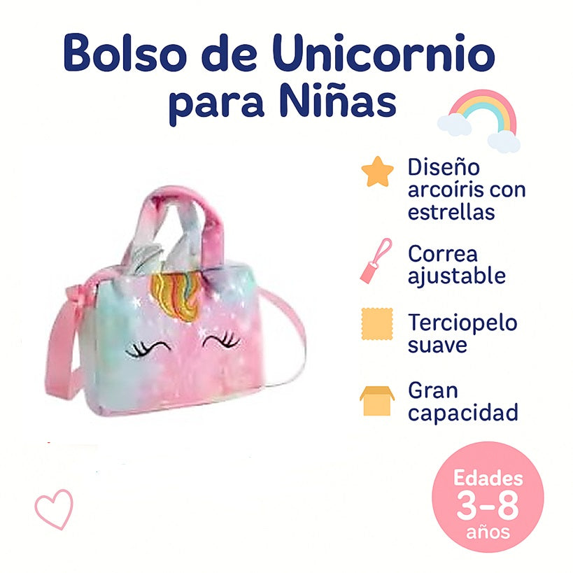 Bolso Bandolera para Niñas con Accesorios