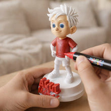 Figura Akul para pintar con rotuladores – kit creativo infantil Lukkalia