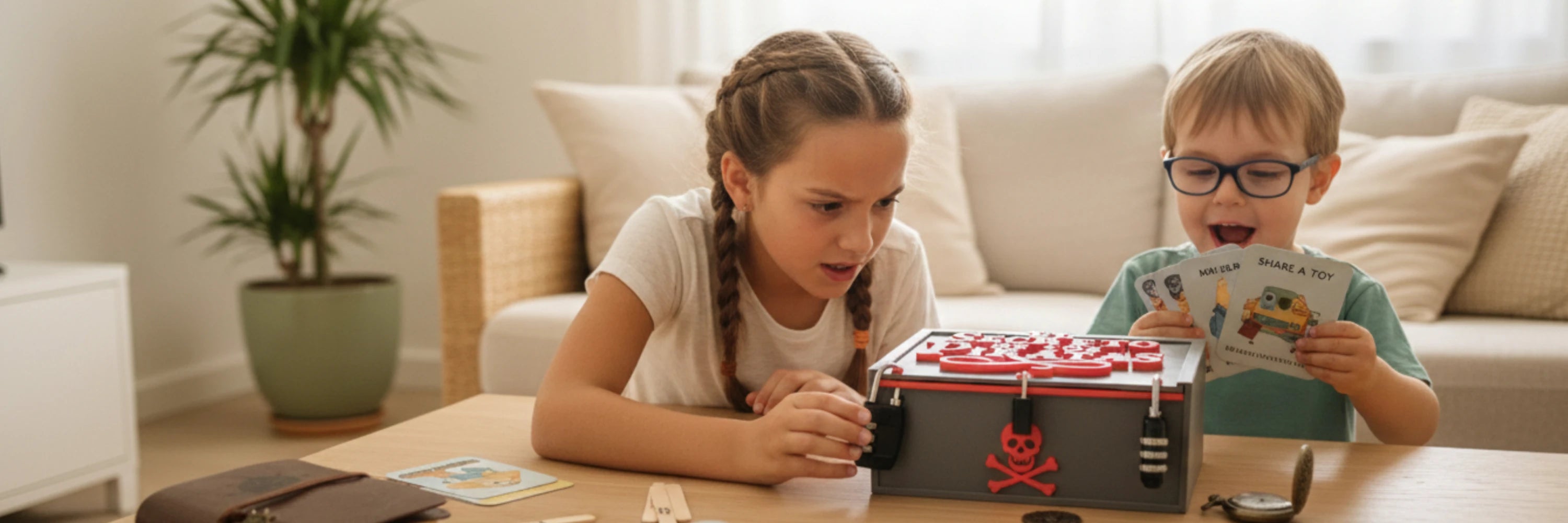 Escape room en casa para niños: juego completo listo para jugar